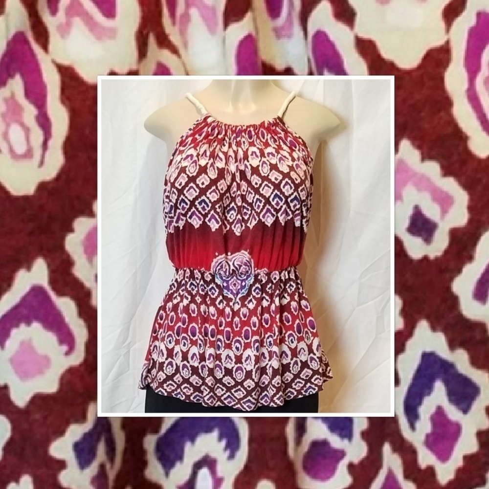 KNIT Cotton Sun Top - Picture 1 of 6